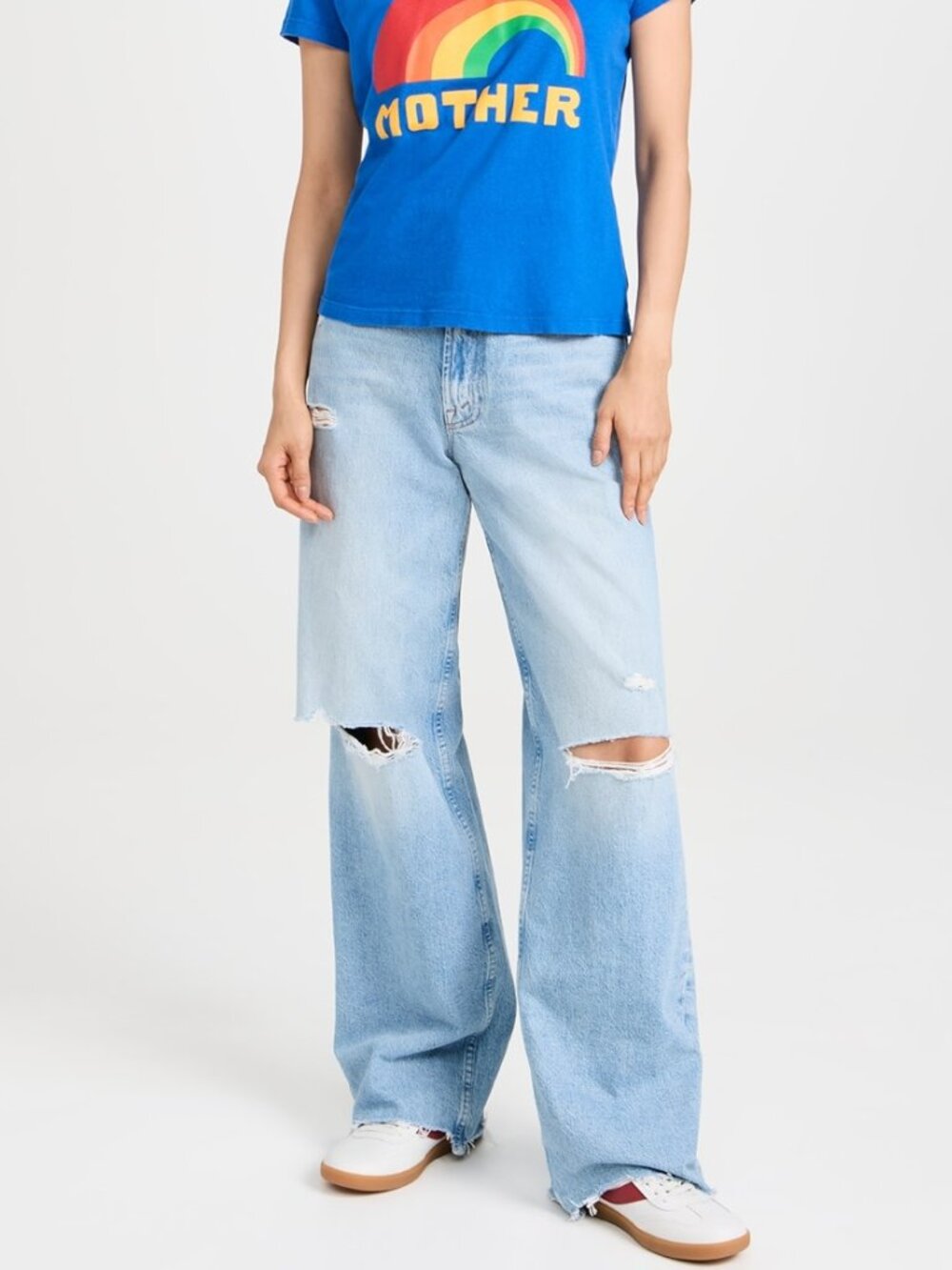 MOTHER High Waisted Spinner Zip Heel Jeans Size 27 - Picture 6 of 14